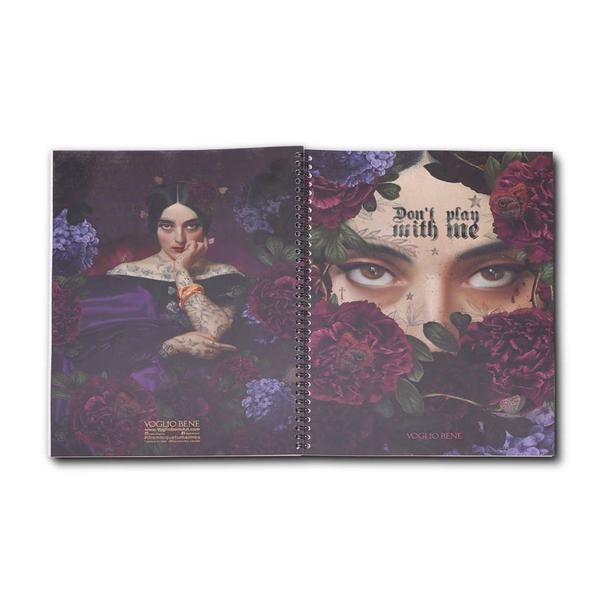 Cahier A4 spirale Clémentine – 60 pages