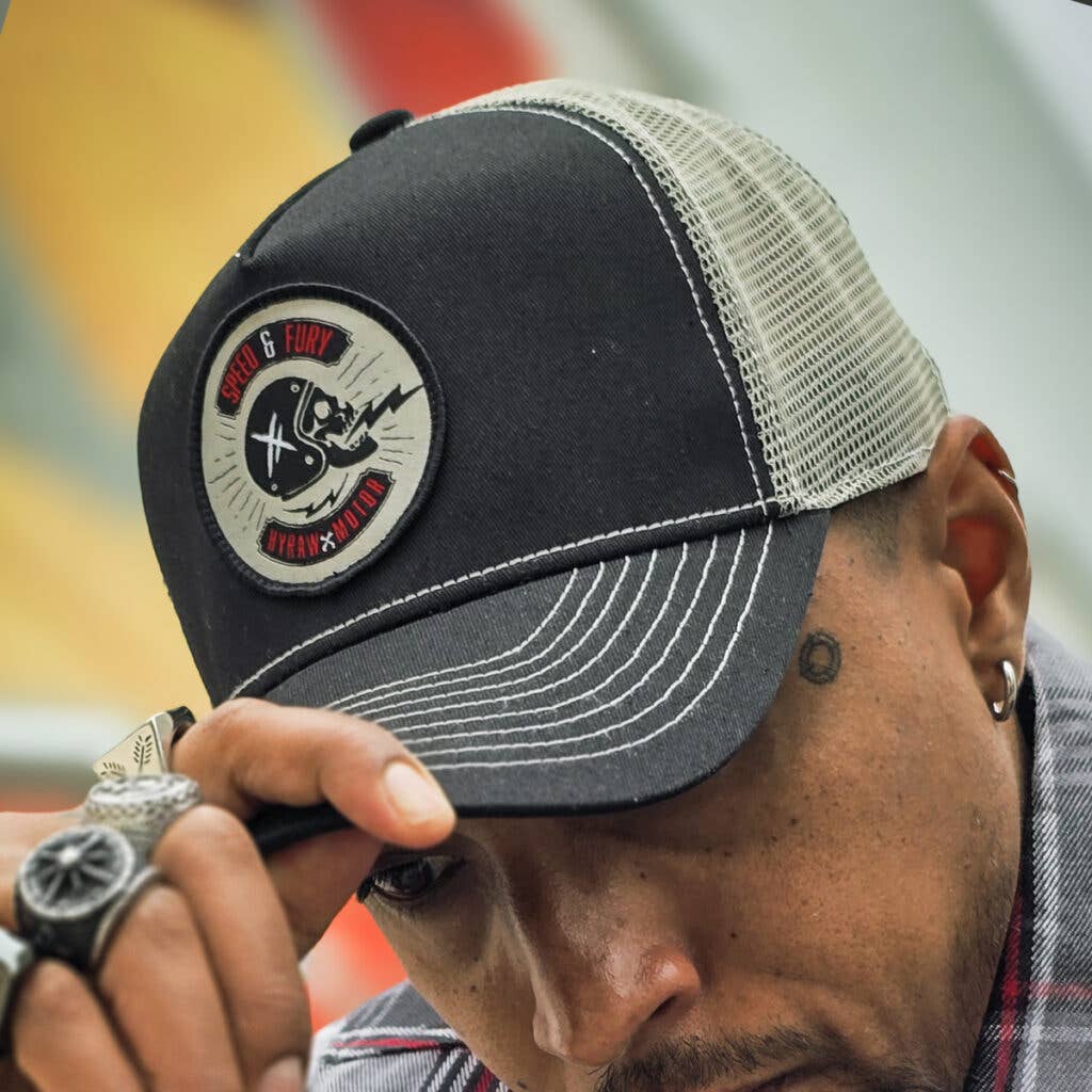 Casquette trucker fury