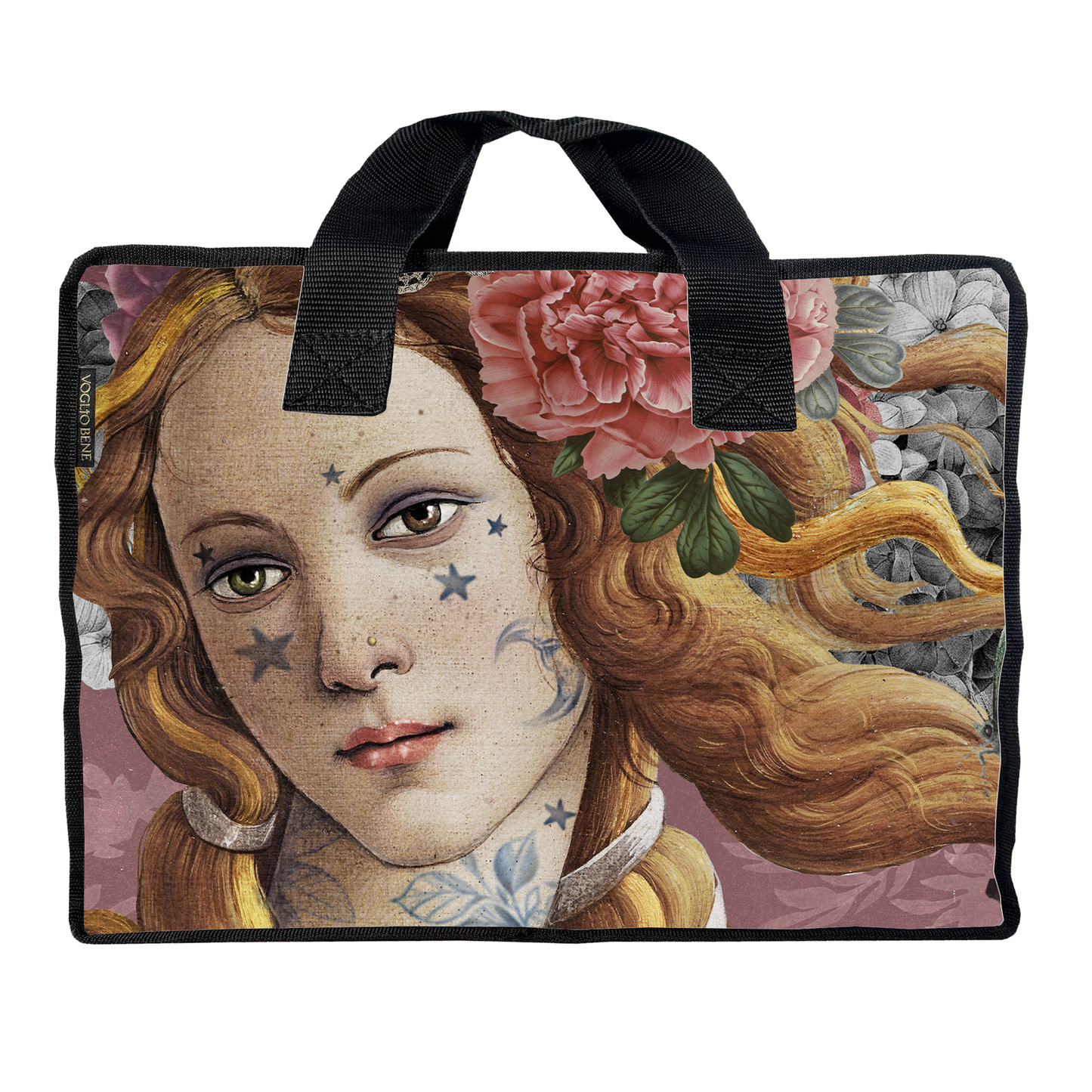 SAC SHOPPING VELOURS VÉNUS