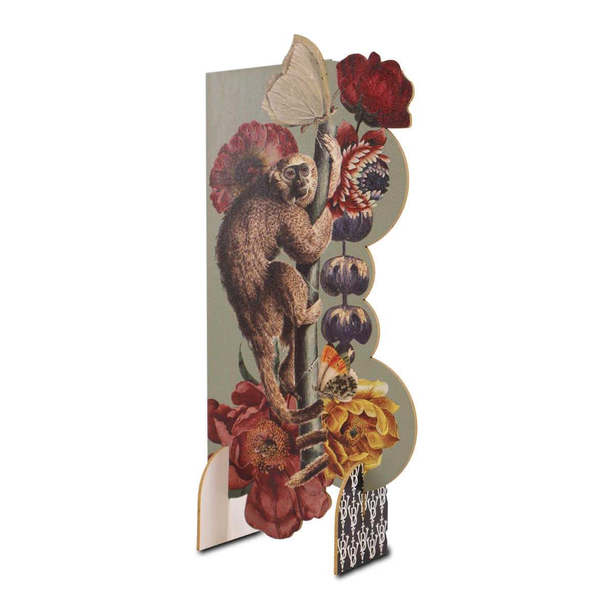MARQUE PAGE SILHOUETTE JUNGLE