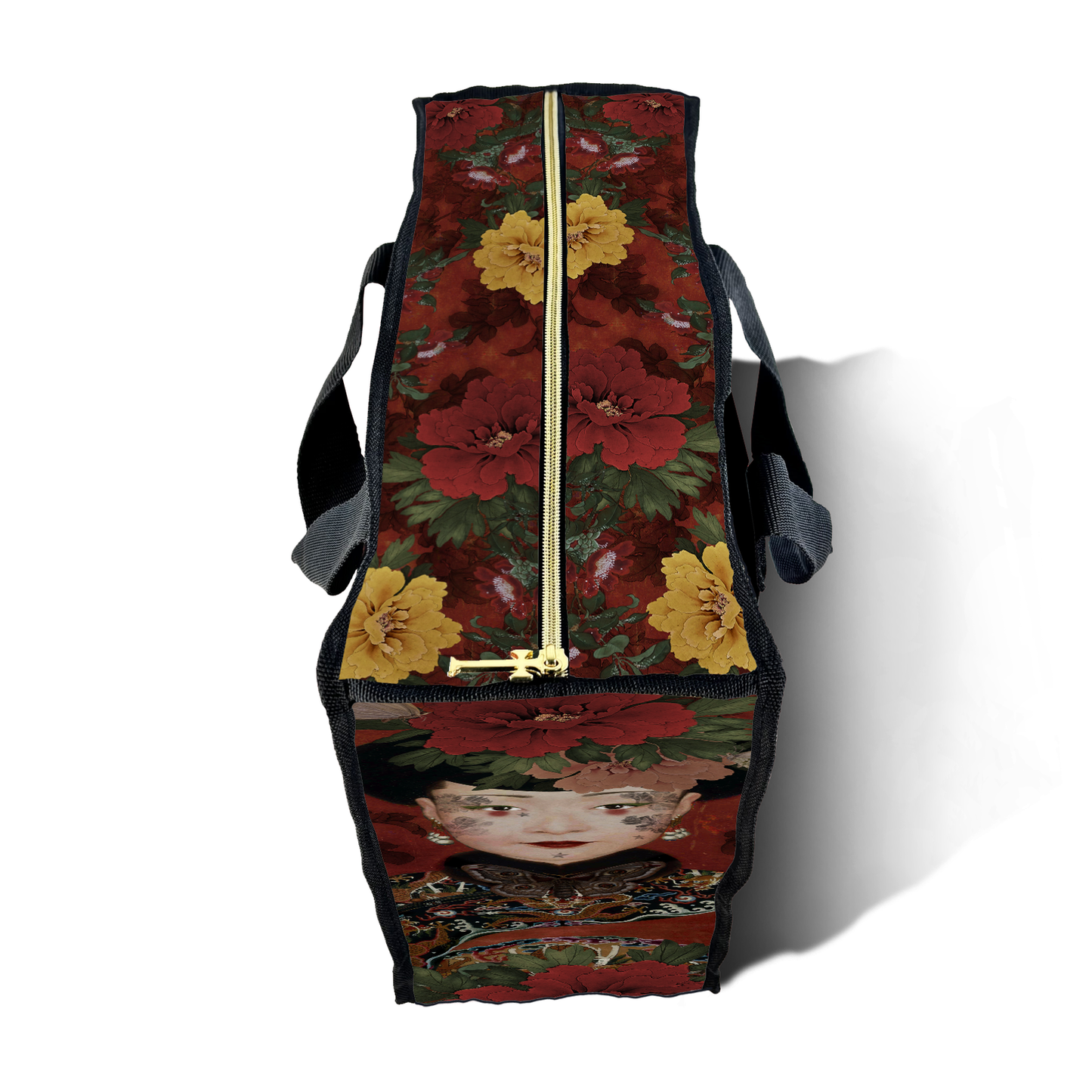 SAC SHOPPING VELOURS L'IMPÉRATRICE