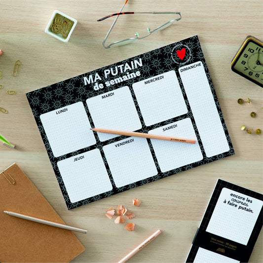 Bloc notes - Ma putain de semaine