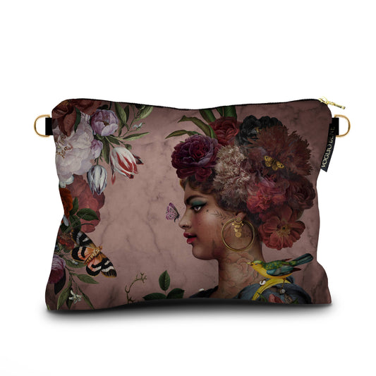 Trousse 22x30 Black Beauty en velours