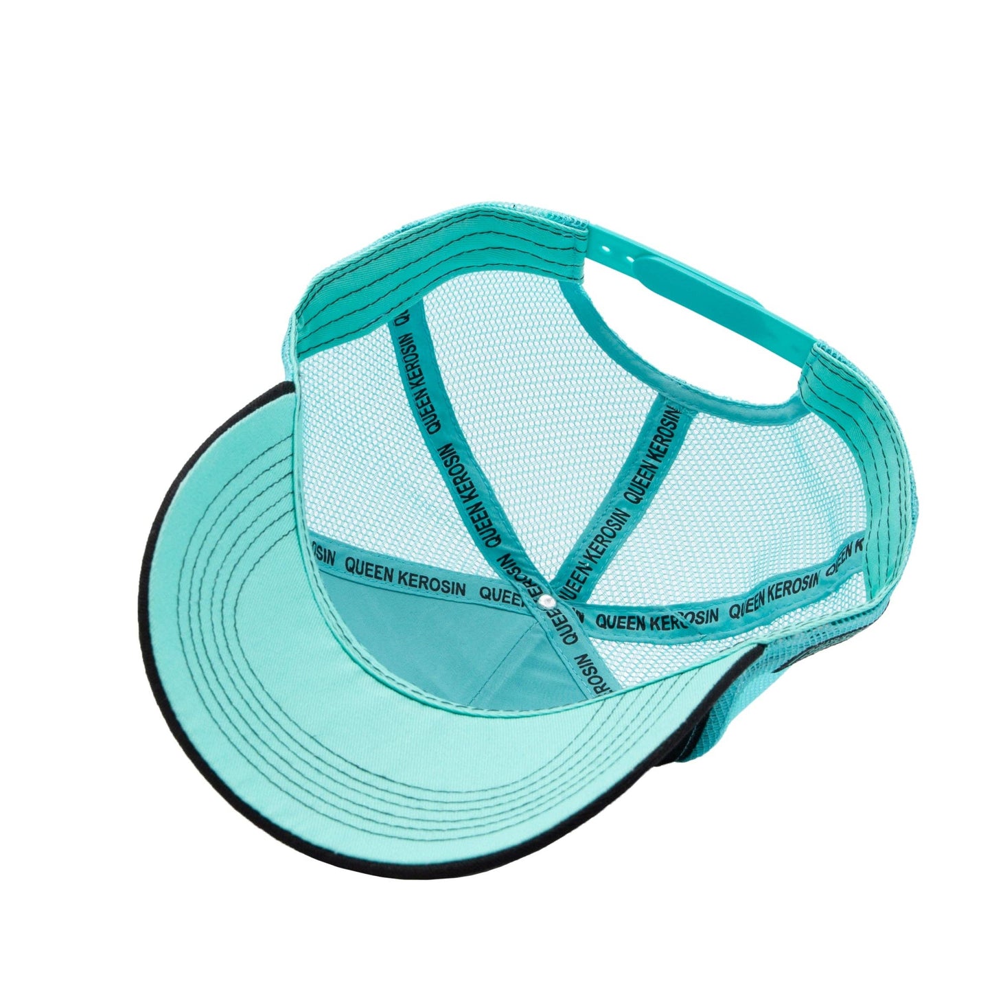 Casquette Ne fais jamais confiance à un enfoiré»: Turquoise / Taille unique