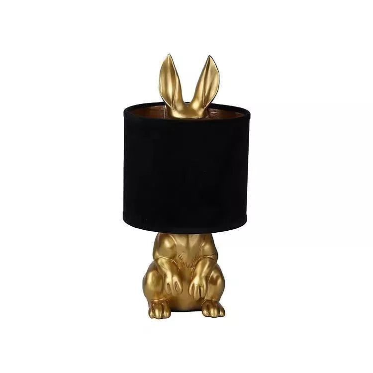 LAMPE Lapin Chanceux Or
