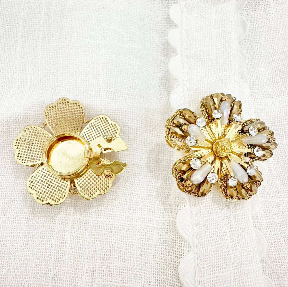 Bijou de bouton Céline: Rouge – photo 4 – Miss Cappuccino