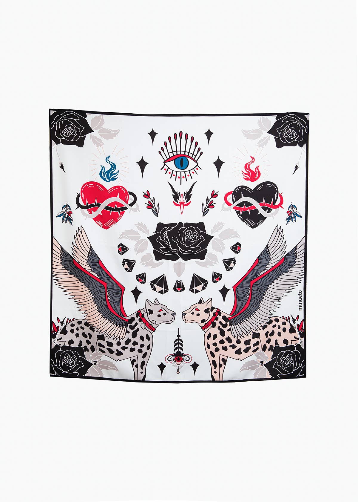 FOULARD MYTHO: Blanc