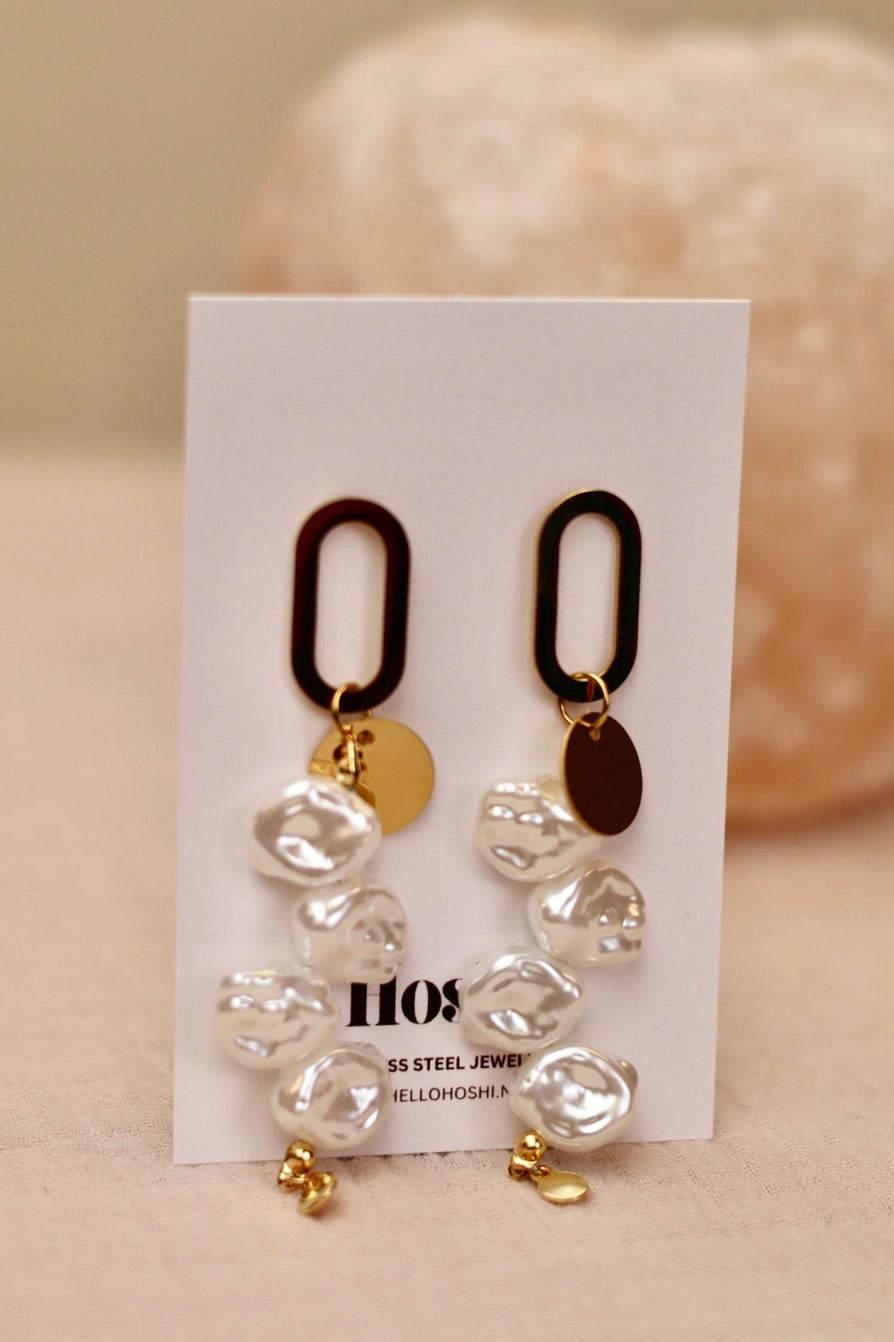 Boucles d’oreilles Magie de Mercure – Acier inoxydable