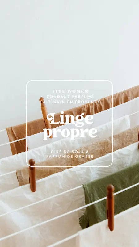 Suspension de cire parfumée - Linge propre – photo 2 – Miss Cappuccino