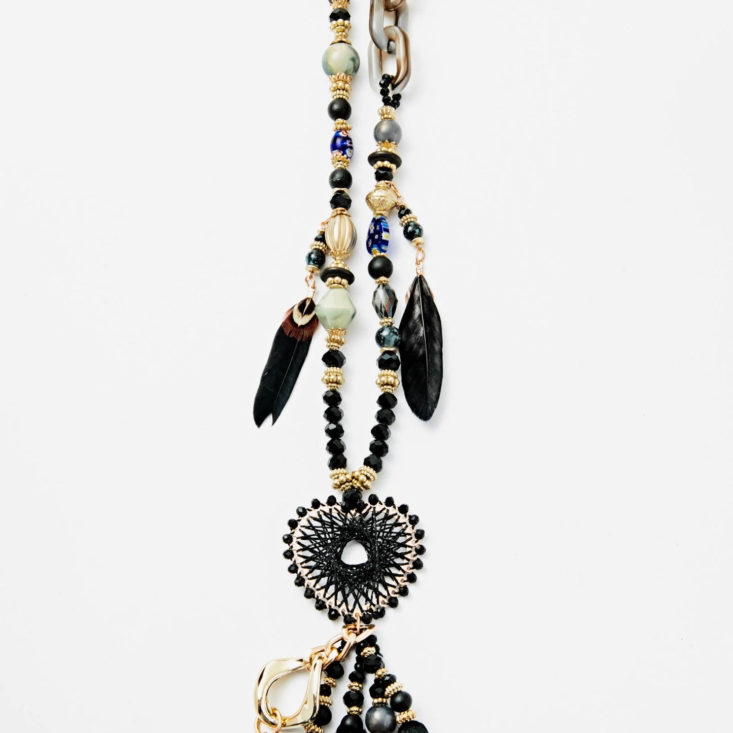 Collier sautoir résine - Delilah