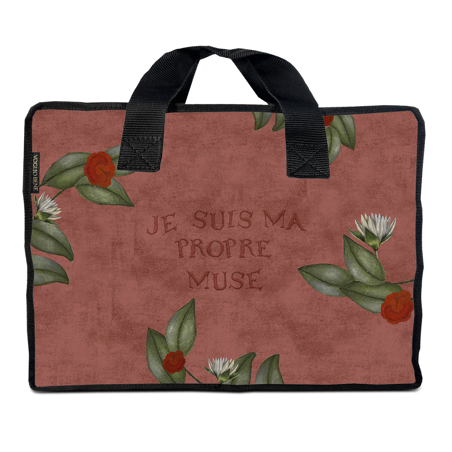 SAC SHOPPING VELOURS LA MUSE