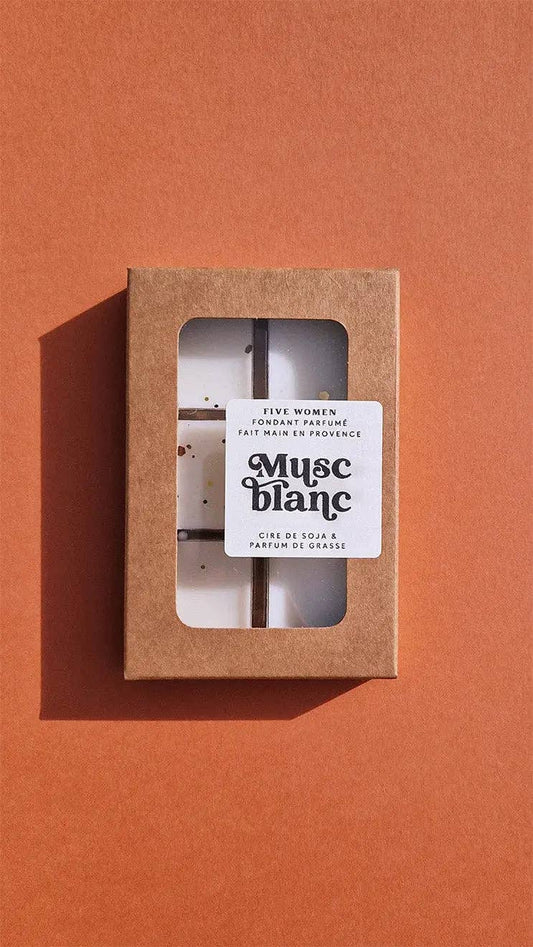 Fondants parfumés - senteur Musc blanc – photo principale – Miss Cappuccino