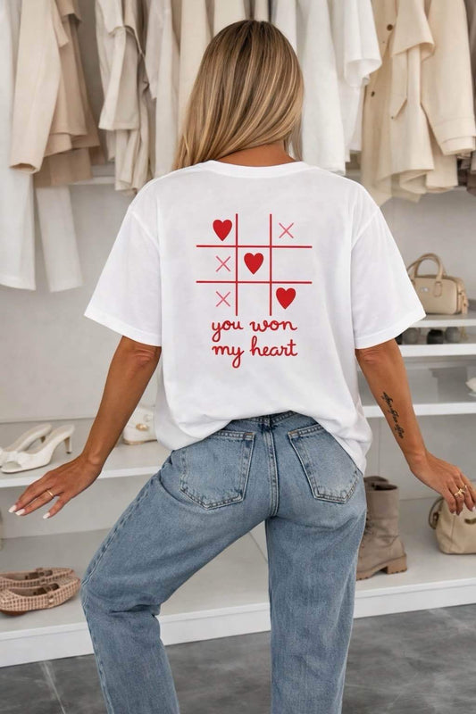 T Shirt Coton LOVE Imprimé Tendance Qualité Premium