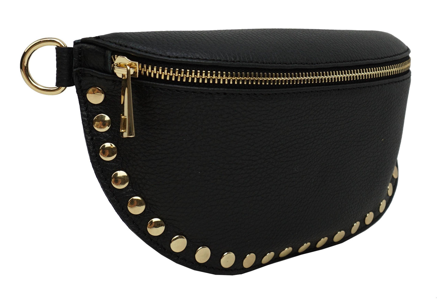 Sac Banane en cuir Noir