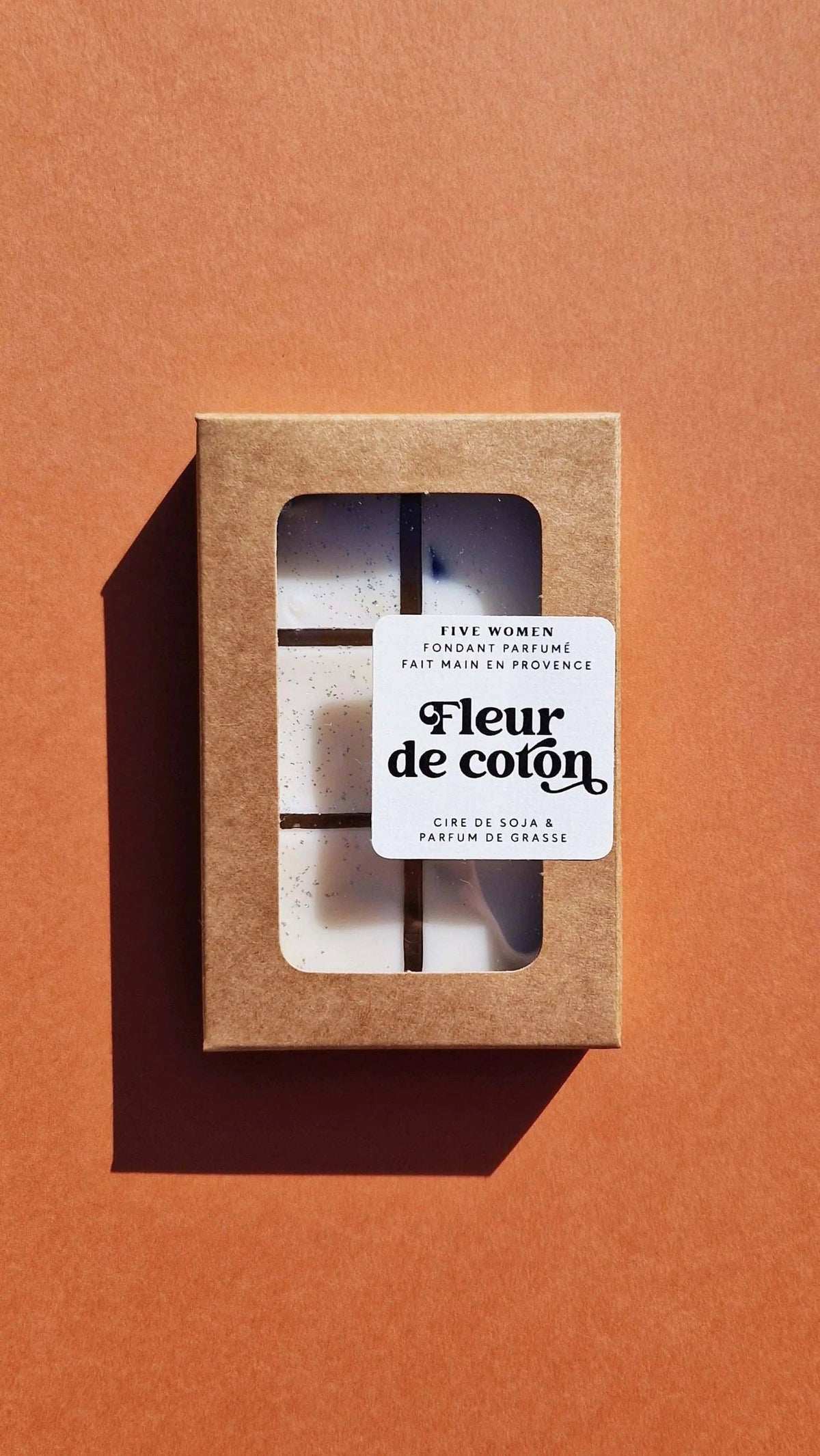 Fondants parfumés - senteur Fleur de coton – photo principale – Miss Cappuccino