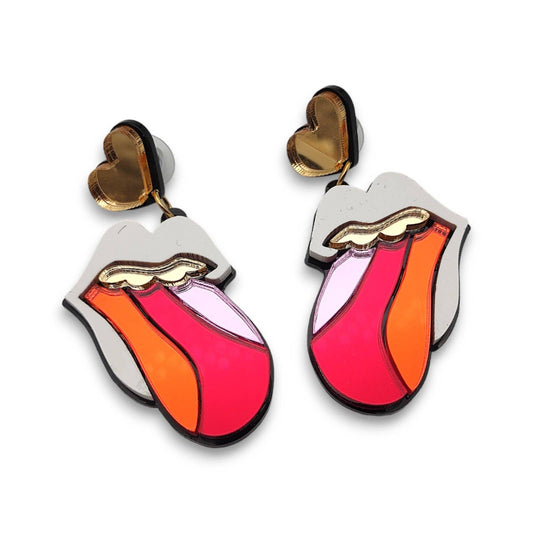 Boucles d'oreilles LICK ME