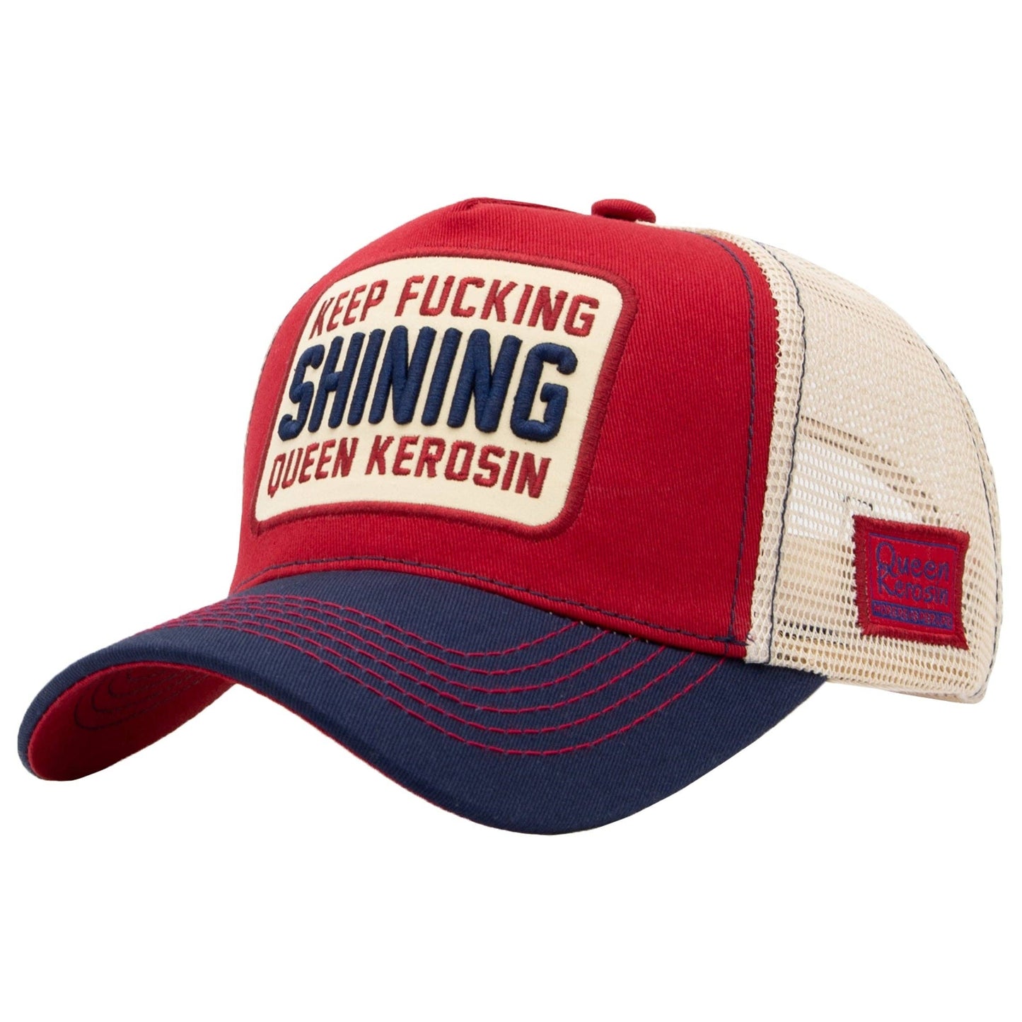 Casquette «Continue de Briller»: Rouge / Taille unique