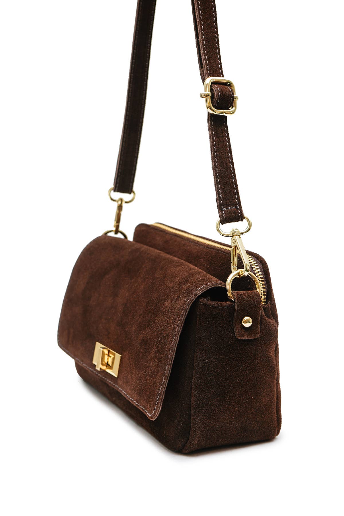 Sac ILIANA SUÈDE Chocolat