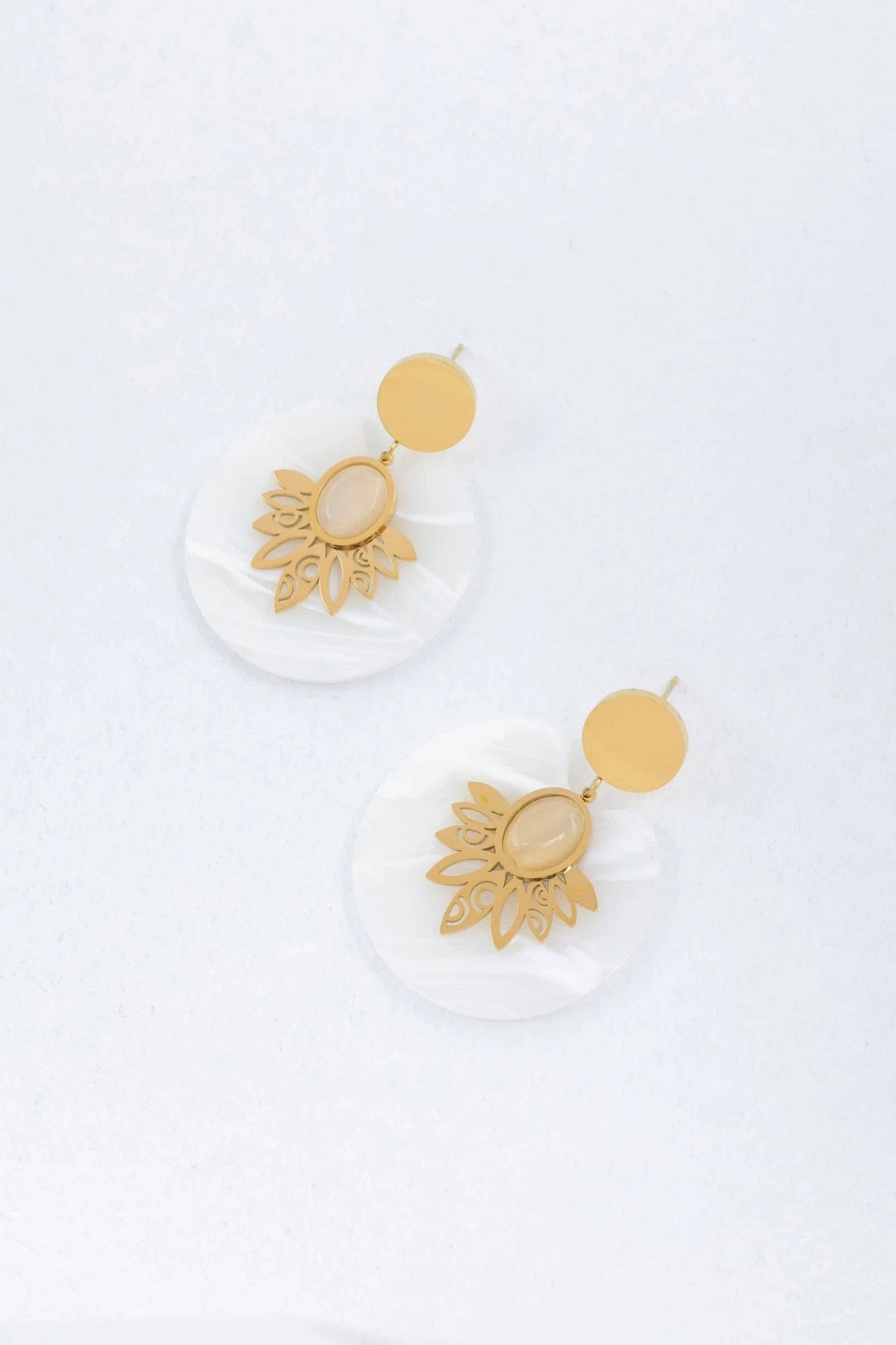 Boucles d’oreilles lucie BLANC