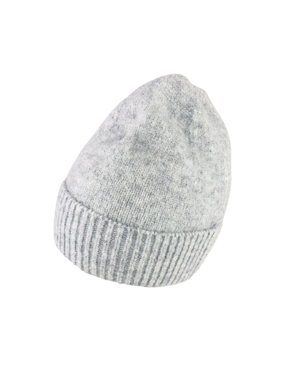 Bonnet femme en viscose, laine et cachemire – Gris – photo 9 – Miss Cappuccino