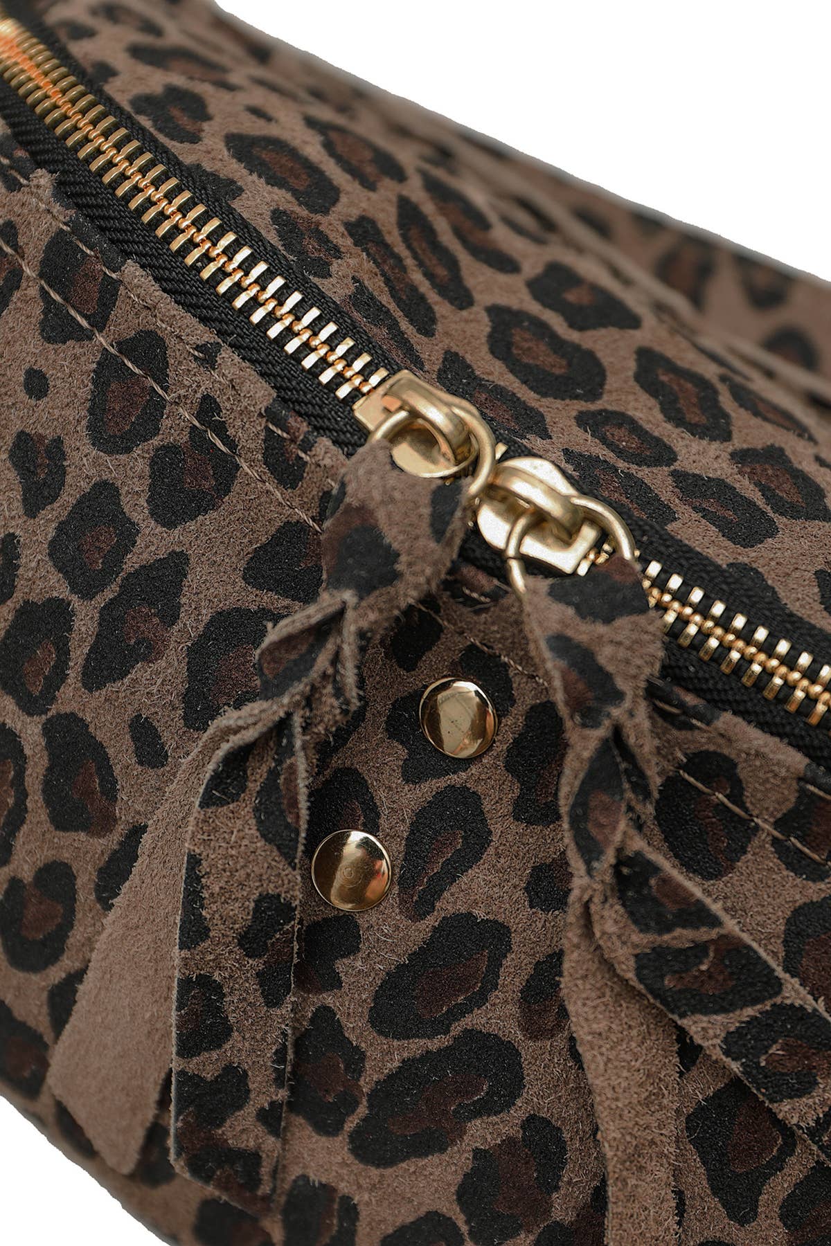 Sac NELLY LEOPARD Léopard Marron