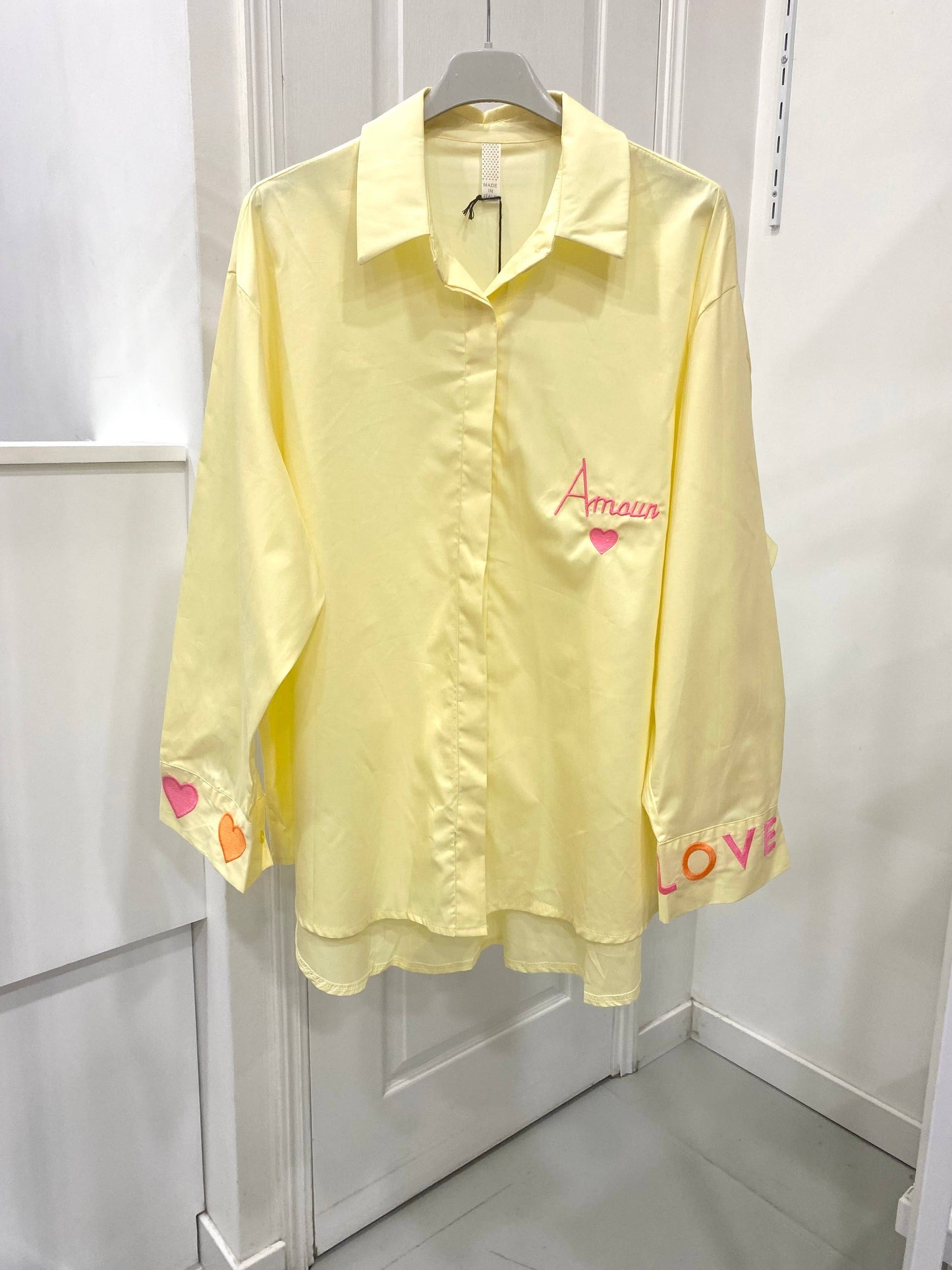 CHEMISE AMOUR 100% COTON