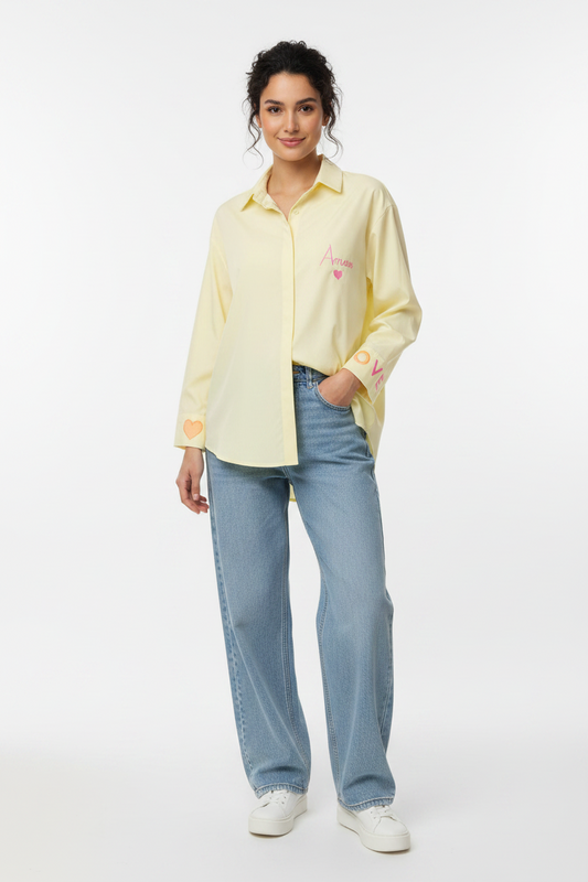 CHEMISE AMOUR 100% COTON