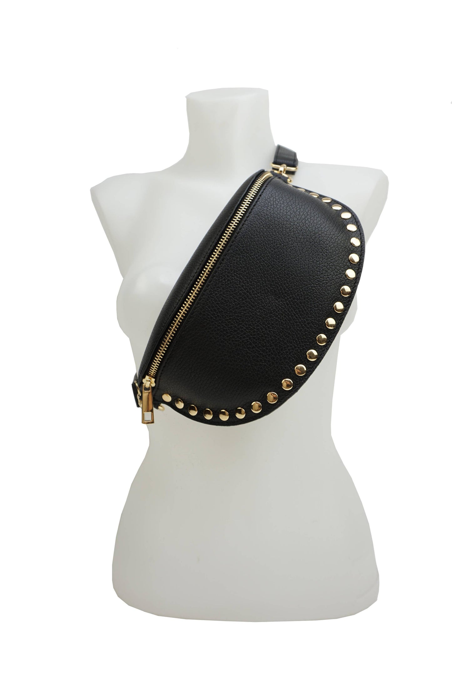 Sac Banane en cuir Noir
