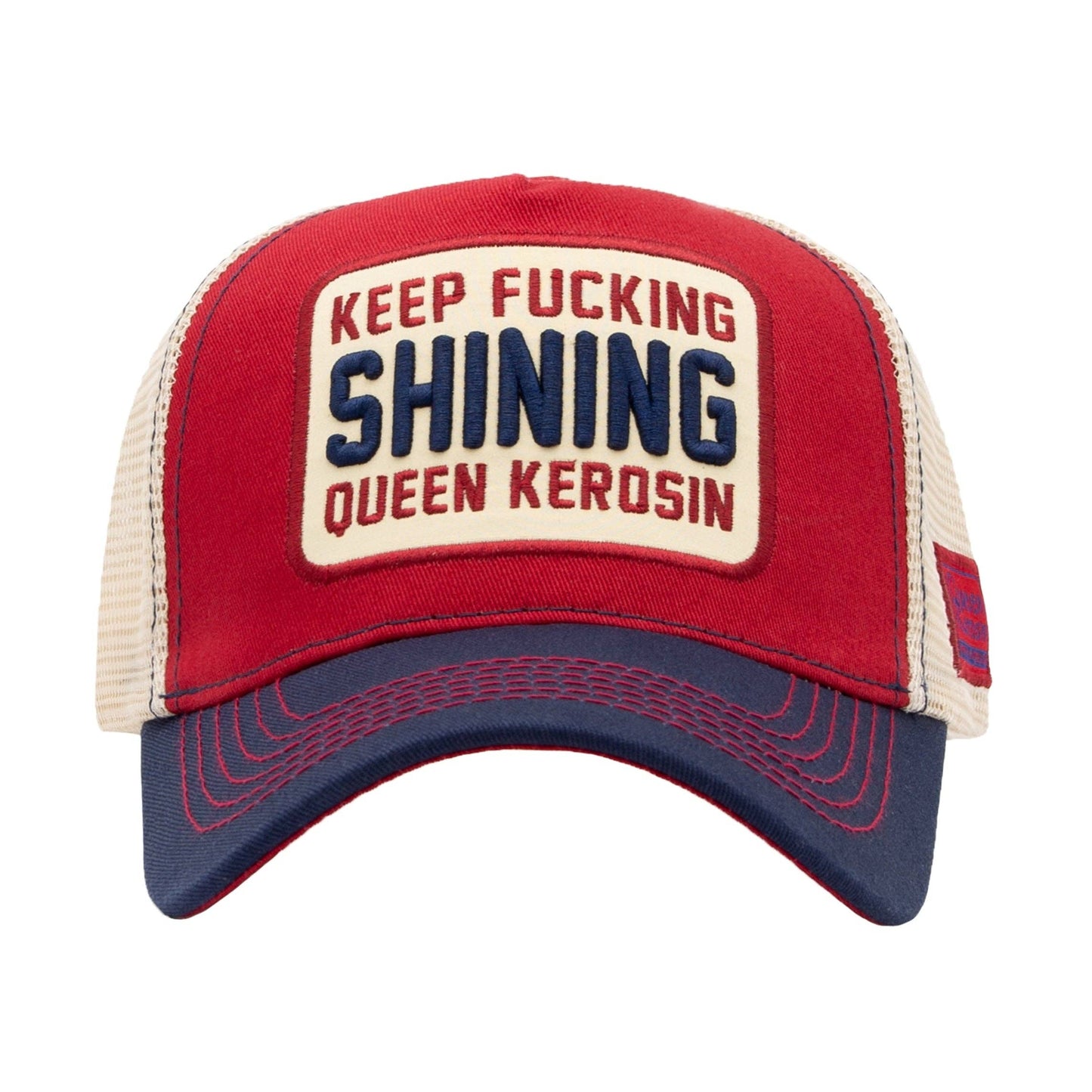Casquette «Continue de Briller»: Rouge / Taille unique