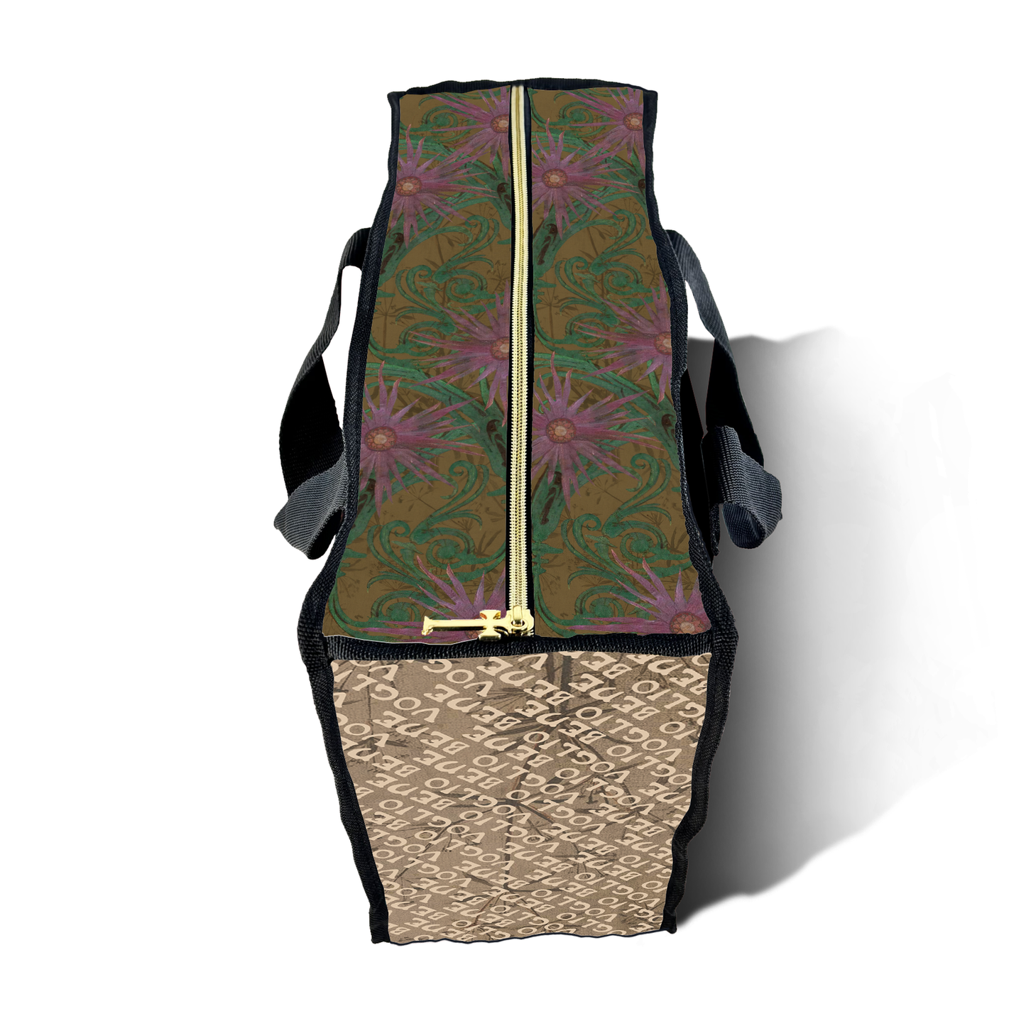 SAC SHOPPING VELOURS ANGEL