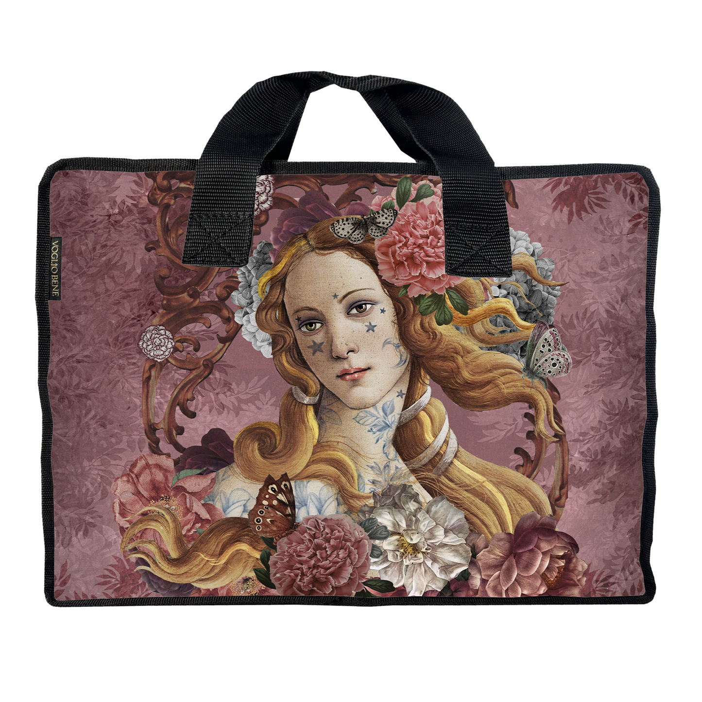 SAC SHOPPING VELOURS VÉNUS