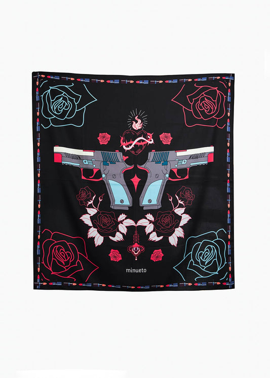 FOULARD GUNS: Noir