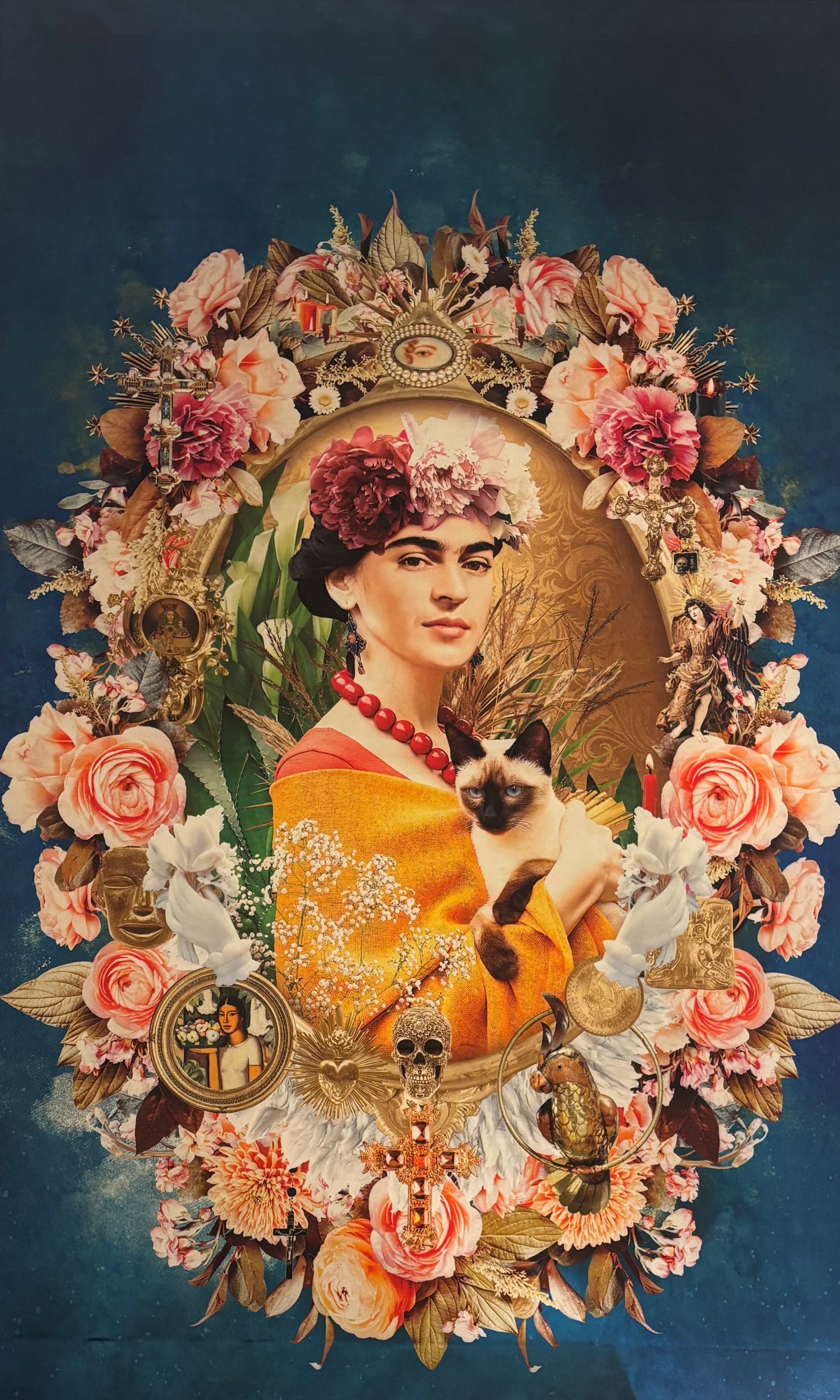 TENTURE FRIDA KAHLO 100X180cm