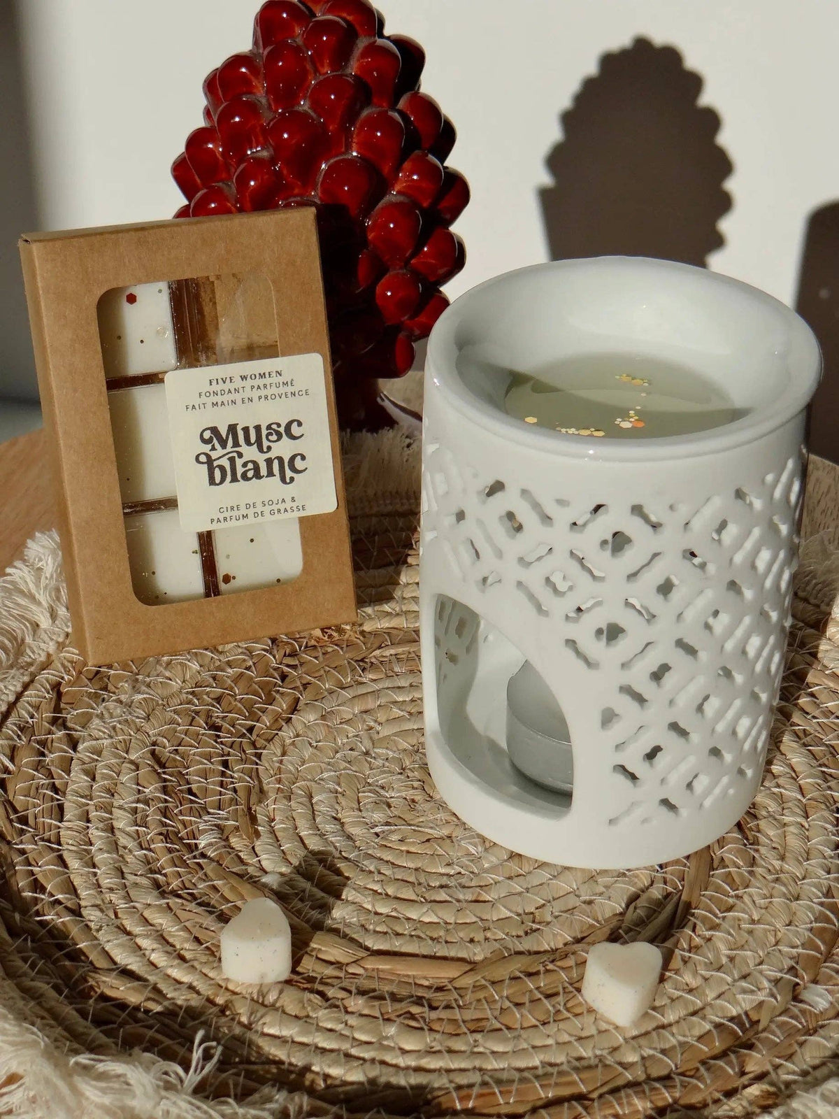 Fondants parfumés - senteur Musc blanc – photo 3 – Miss Cappuccino