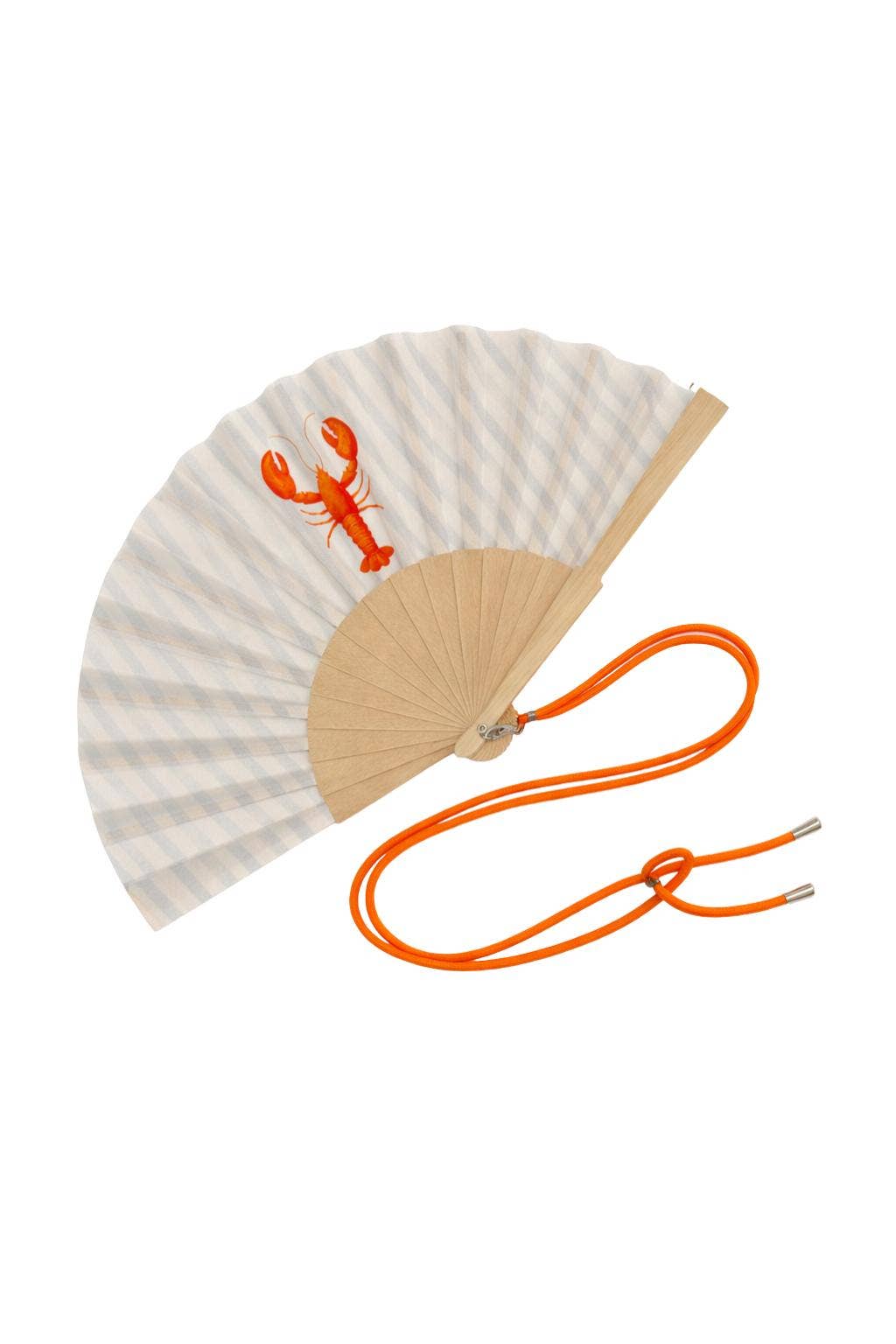 Eventail avec Bandoulière et Boîte Cadeau - Homard