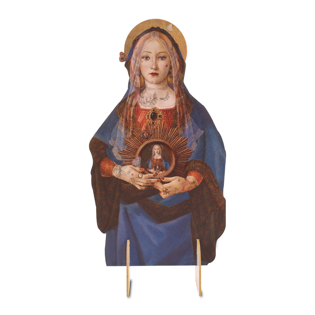 MARQUE PAGE SILHOUETTE MADONNA SUPREMA