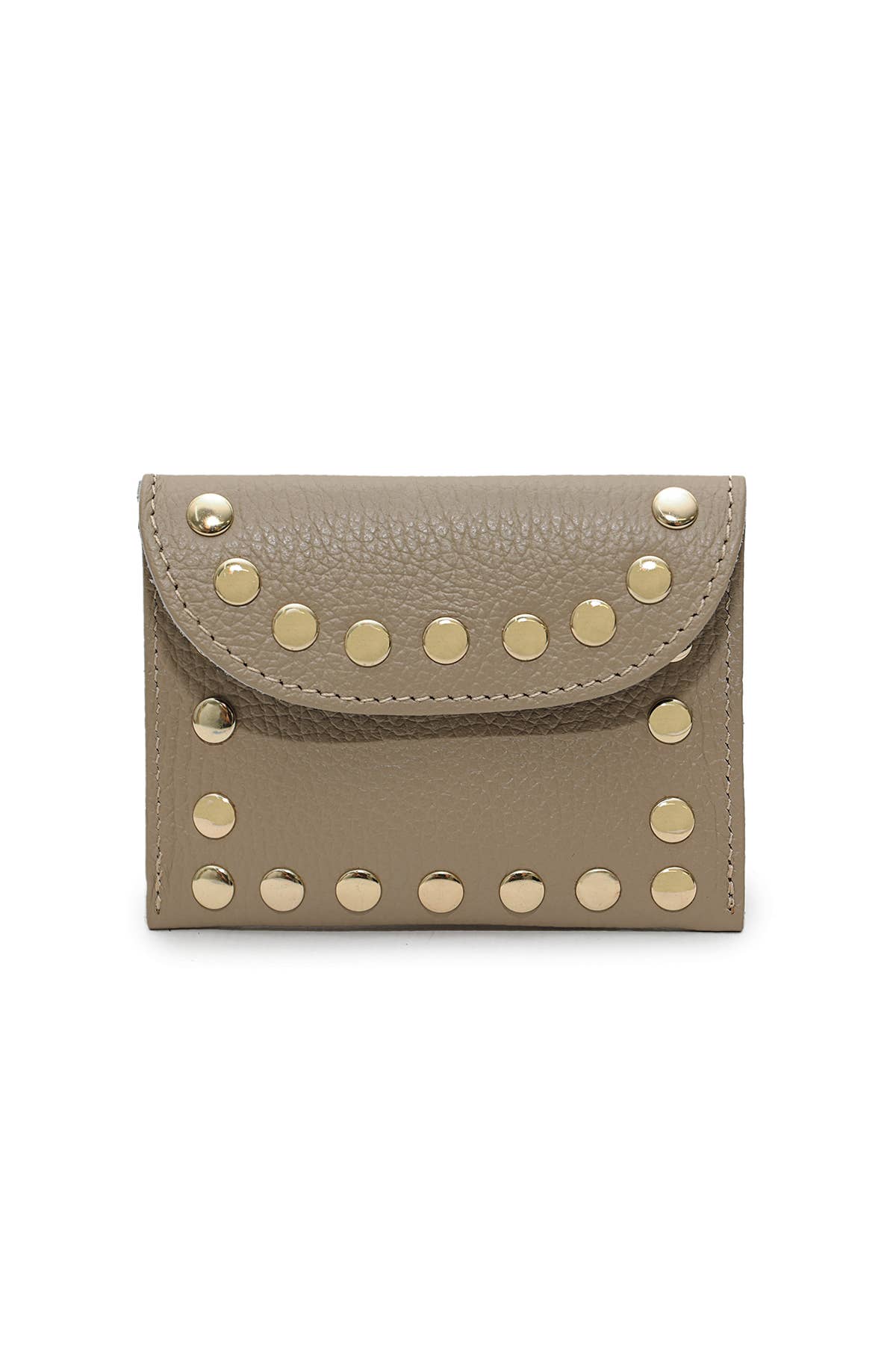 Porte-monnaie, cuir Petite Maroquinerie LEINA Taupe