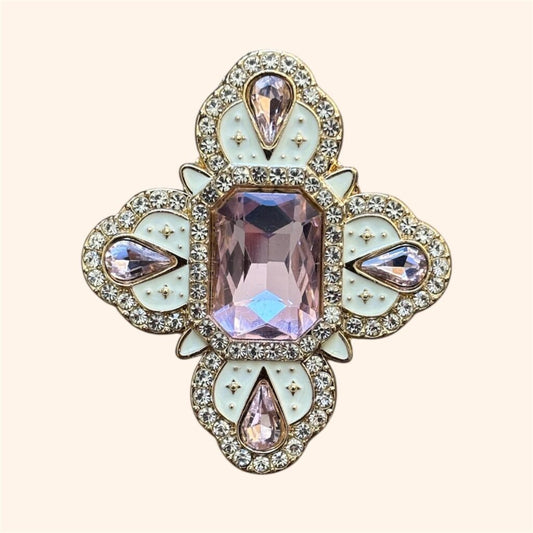 Clip Queen PENELOPE Vanille & Agate