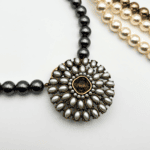Collier AUDACIEUX à clipper – Ematite