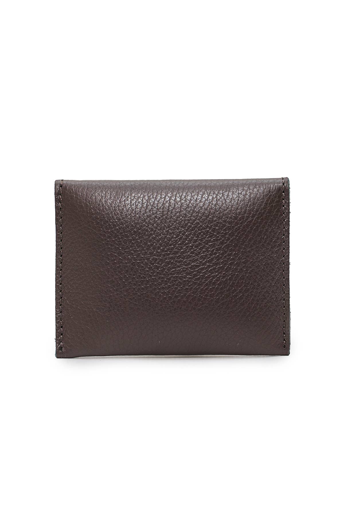 Porte-monnaie, cuir Petite Maroquinerie LEINA Chocolat