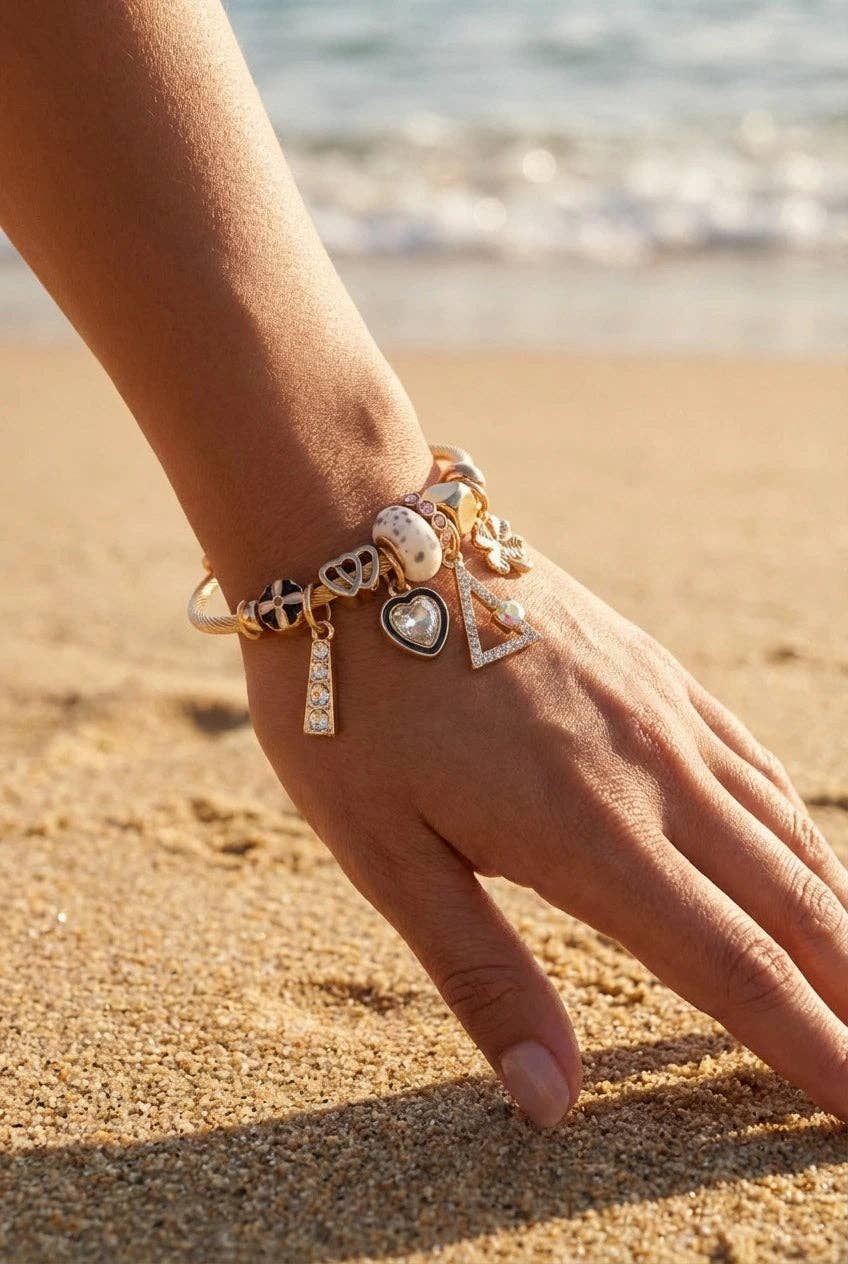 Bracelet douceur doré