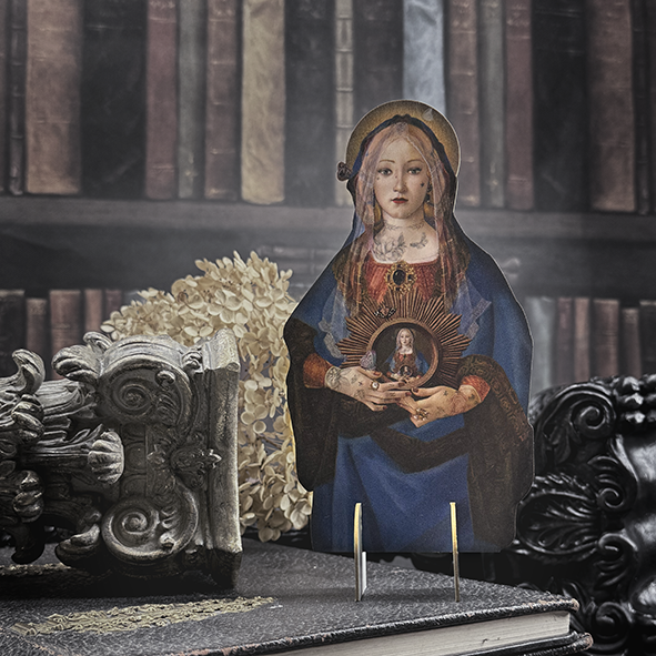 MARQUE PAGE SILHOUETTE MADONNA SUPREMA