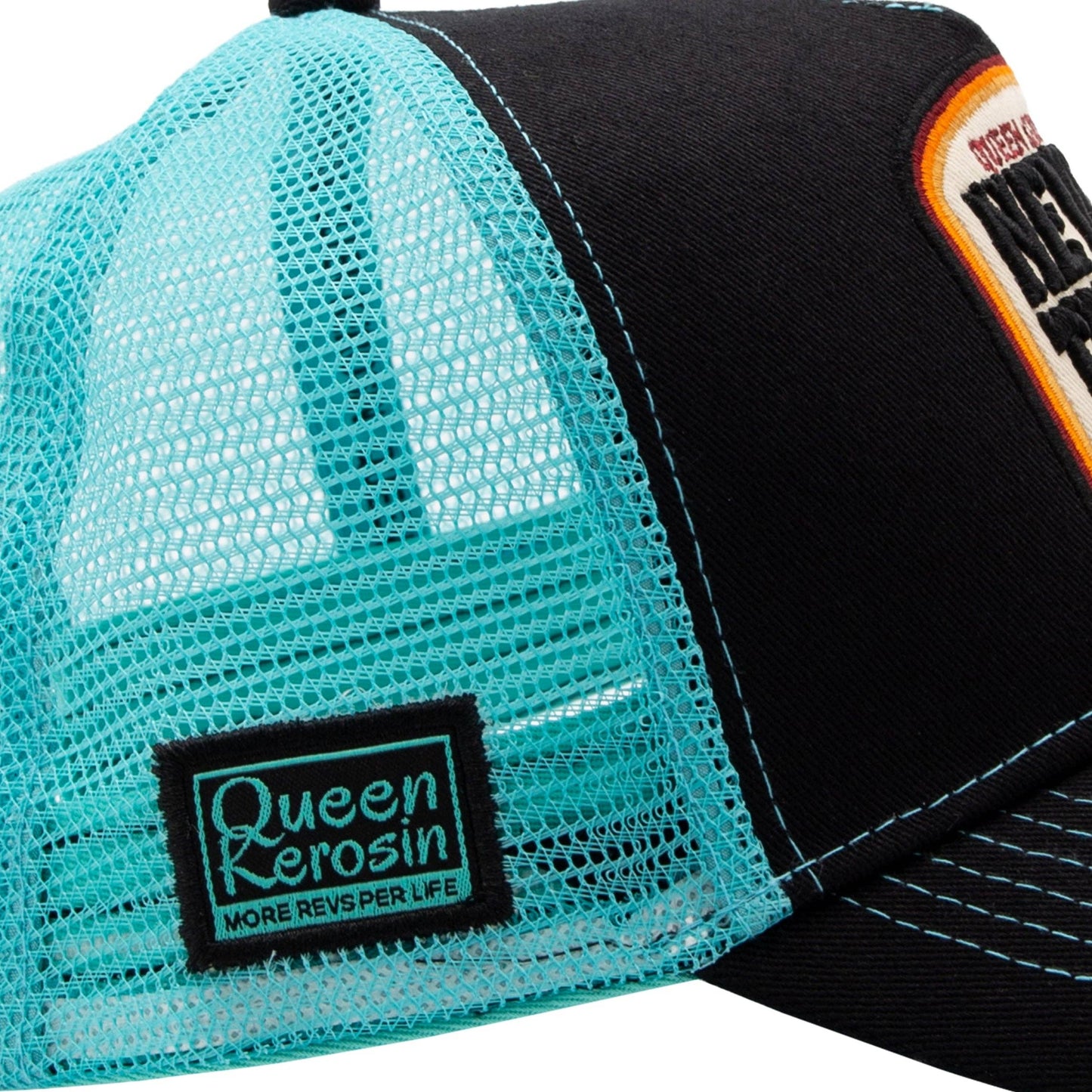 Casquette Ne fais jamais confiance à un enfoiré»: Turquoise / Taille unique