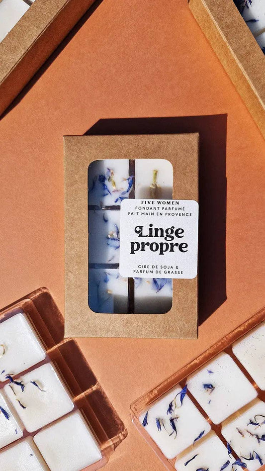 Fondants parfumés - senteur Linge propre – photo principale – Miss Cappuccino