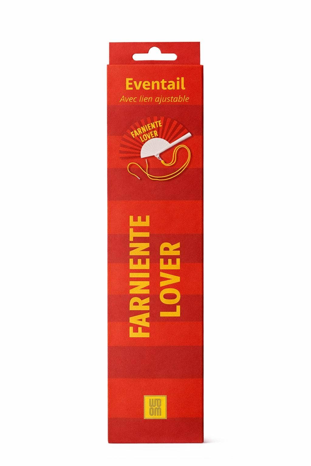 Eventail avec Bandoulière et Boîte Cadeau - Farniente Lover
