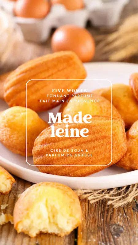 Fondant parfumé - senteur Madeleine – photo 2 – Miss Cappuccino