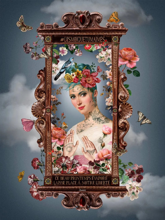 AFFICHE A4 LE PRINTEMPS – photo principale – Miss Cappuccino