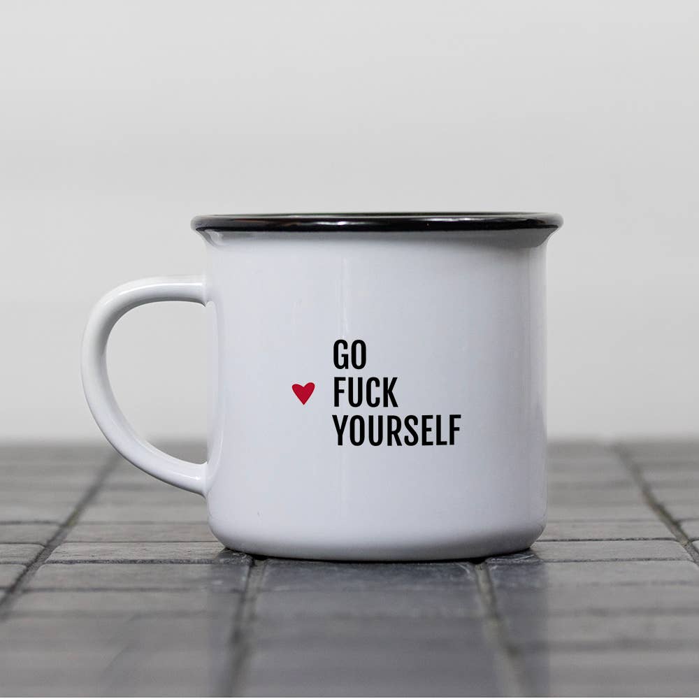 Mug humour Go Fuck Yourself en céramique – cadeau fun